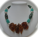 0711-25. Turquoise & Baltic Amber Necklace 0711-25.%20%20Turquoise%20%26%20Baltic%20Amber%20Necklace (thumbnail)