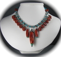 0811-70. Coral & Turquoise Multi-Drop 0811-70.%20Coral%20%26%20Turquoise%20Multi-Drop (thumbnail)