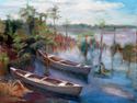 Frances Lynn - Canoes in the Wetlands