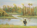 Painting--Oil-Plein AirGood Day to Fish