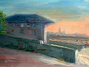 Painting--Oil-SeascapeSunrise Intracoastal