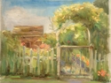 Painting--Oil-ImpressionismSummer Garden