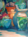 Painting--Oil-Still LifeFrench Pots