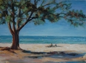 Painting--Oil-SeascapeAustralian Pine