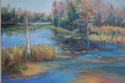 Painting--Oil-LandscapeGrassy Waters II