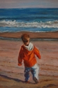 Painting--Oil-FigurativeBeach Boy