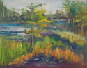 Painting--Oil-LandscapeColors of Grassy Waters