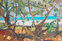 Painting--Oil-Plein AirSeagrape View II