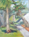 Painting--Oil-Plein AirUnder the Bridge