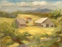 Painting--Oil-Plein AirPeaceful Farm