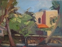 Painting--Oil-Plein AirSpanish Stucco