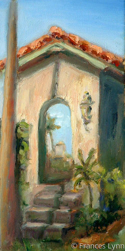 Painting-Landscape-Through the Arch