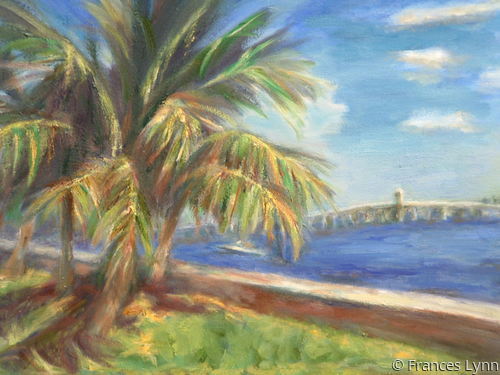 Painting-Seascape-Lake Worth Bridge