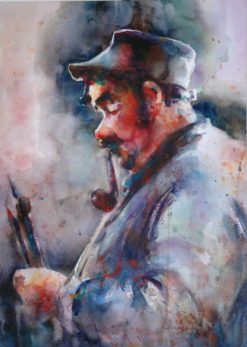 Painting-Portrait-The Franch Painter