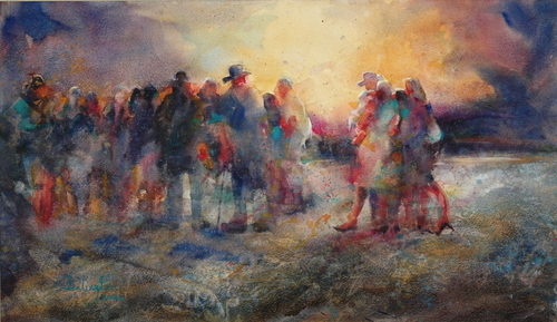Painting-Another Gathering
