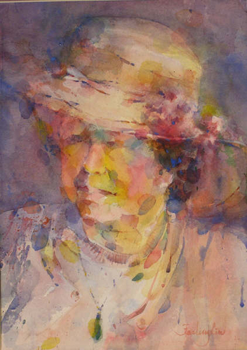 Painting-Figurative-Mother and Jade