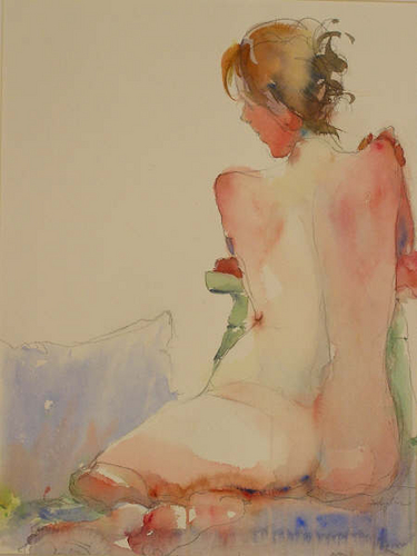 Painting-Portrait-Resting