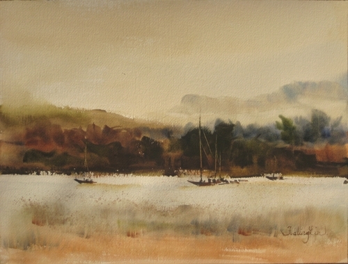Painting-Landscape-River