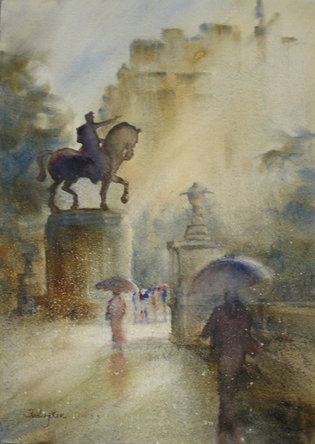 Painting-Cityscape-street 9