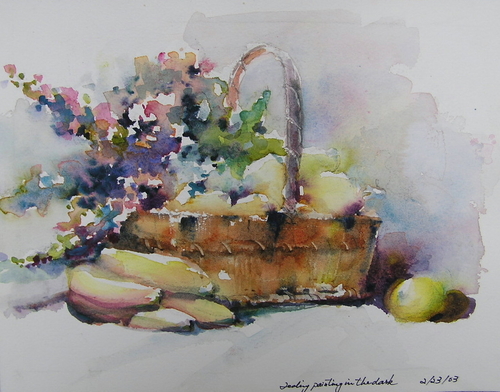Painting-Fruit Basket