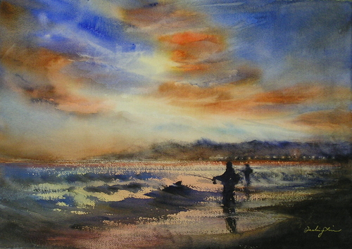 Painting-Seascape-Beach