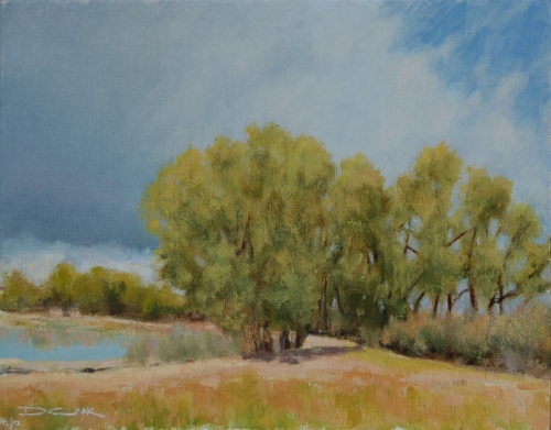 Painting-Landscape-Quiet Walk