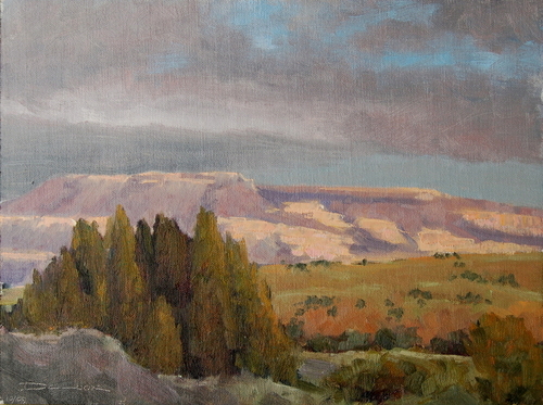 Painting-Landscape-Morning at Ghost Ranch 