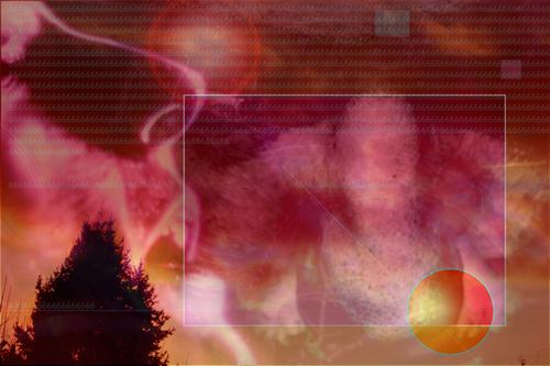 Mixed Media-On Paper-Sunset