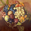 'Grapes on a Small Table'