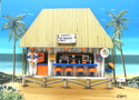 Florida Gators Tiki Tailgate Party Prints