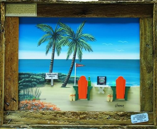 Framed Flip Flop Fans series
