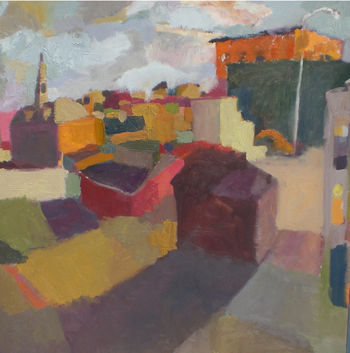 Painting-Cityscape-Untited Furniture