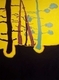 Painting--Acrylic-Botanicalnovember evening, from the studio