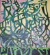 Painting--Acrylic-AbstractAbove the Fence