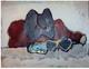 Mixed Media--RepresentationalBlack and Brown