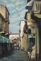 Painting, oil, cityscape - Cityscape Painting