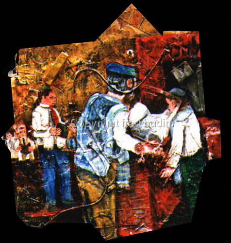Painting-Acrylic-Bar mitzvah