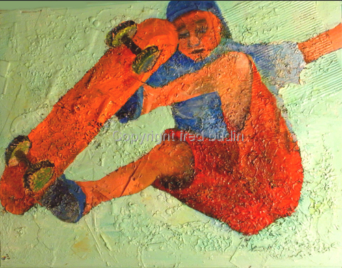 Painting-Acrylic-skateboard