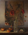 Julie Ann Smith - Red Sunflowers