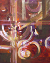 Purple and Pink Abstract