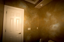 gold metallic with patina