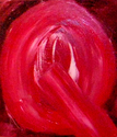 Painting--Acrylic-AbstractQ-letter