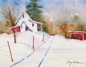 Winter Barn