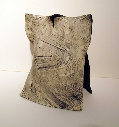 Ceramics-Stoneware-Textural Form #1