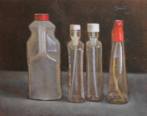 Painting-Realism-Soy Sauce, Mouthwash & Cleaner