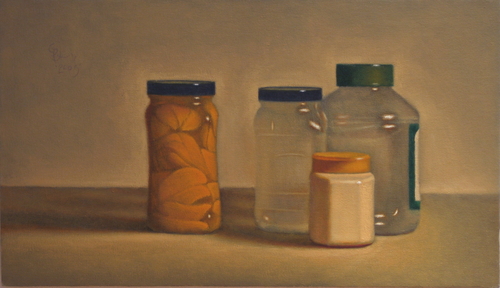 Painting-Still Life-Peaches