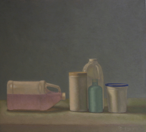 Painting-Still Life-Detergent Bottle III