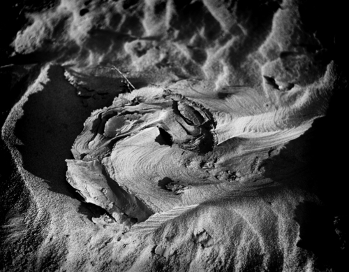 Photography-Landscape-Desert Texture #7, Mojave Desert, California 2004