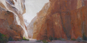 Painting--Oil-LandscapePASSING INTO THE LIGHT, SOLD
