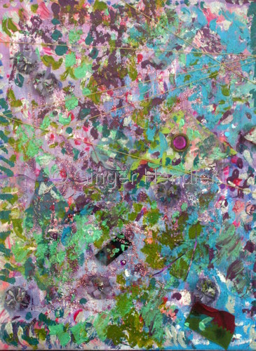 Mixed Media-Non-representational-Garment District